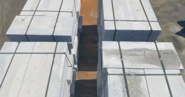 日喀则布 路沿石装车出货