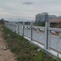 日喀则布 石材河道栏杆