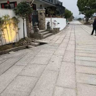 日喀则布仿古石铺装效果