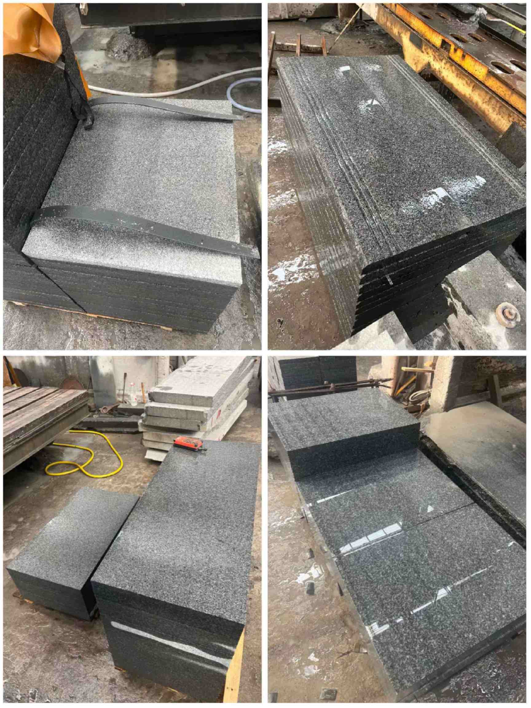 日喀则布 芝麻黑地铺石材