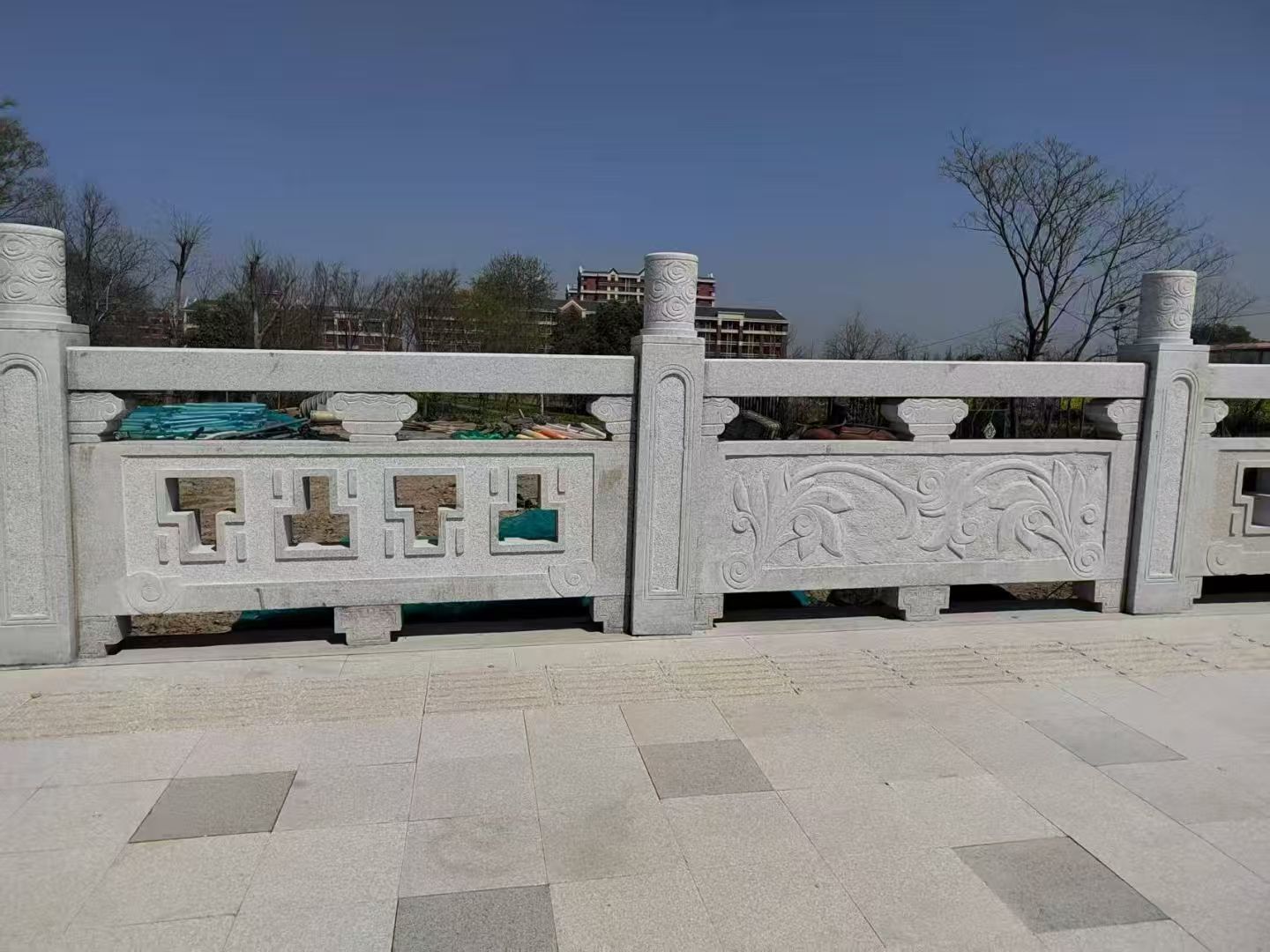 日喀则布 河道栏杆，河道护栏