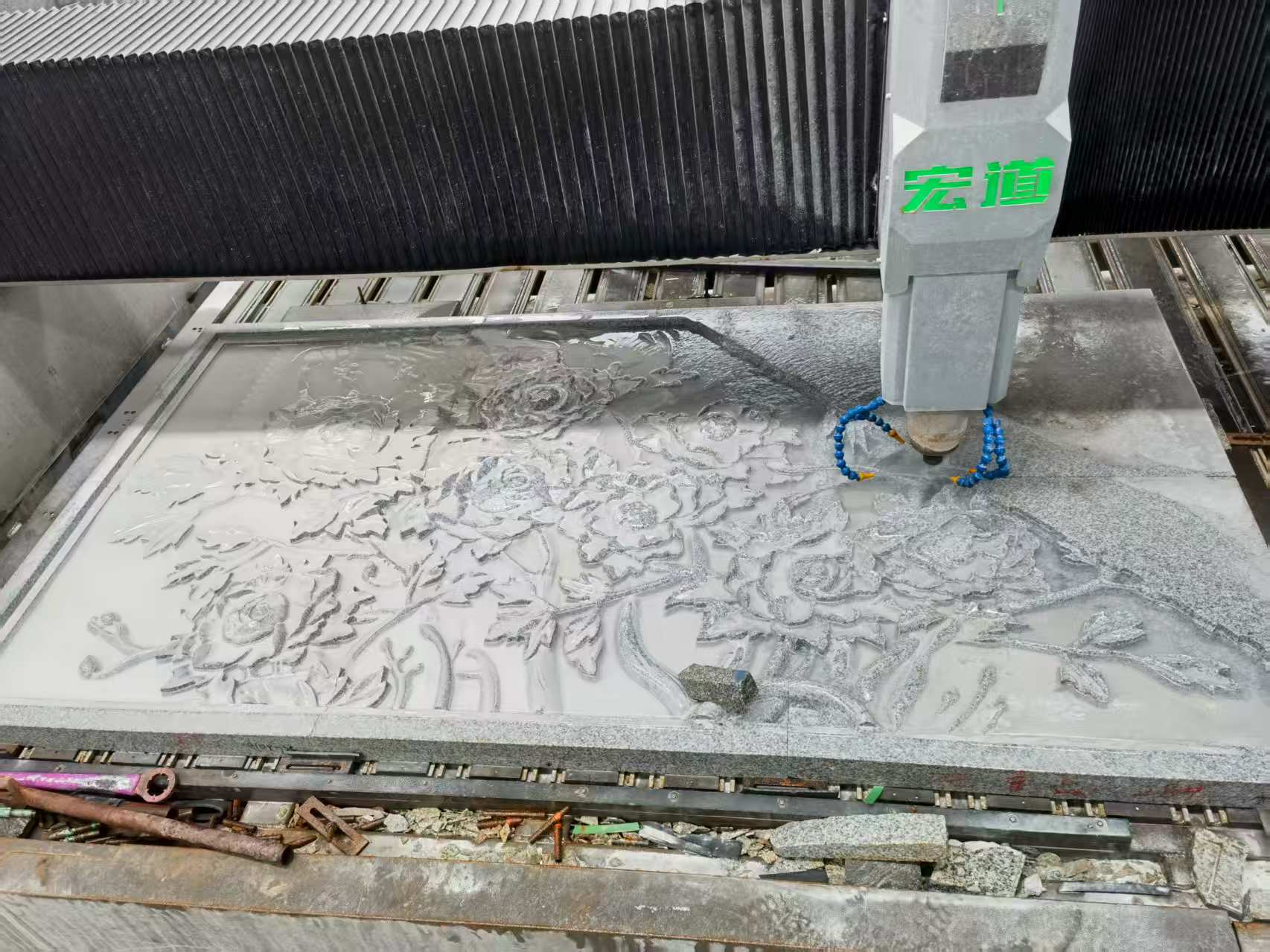 日喀则布 别墅墙面石材雕刻